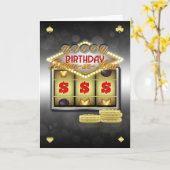 Schwiegervater-Geburtstags-Gruß-Karte mit Karte (Gelbe Blume)