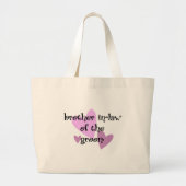 Schwiegervater Jumbo Stoffbeutel (Vorne)