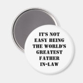 Schwiegervater Magnet (Vorderseite/Rückseite)