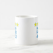 Schwiegervater mit fünf Sternen Kaffeetasse (Mittel)