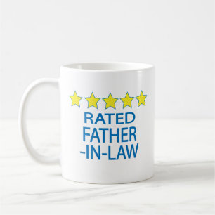 Schwiegervater mit fünf Sternen Kaffeetasse
