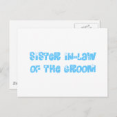 Schwiegervater Postkarte (Vorne/Hinten)