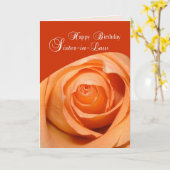 Schwiegervater Rose Religious Birthday Karte (Gelbe Blume)