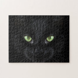 Schwierig All Black Cat 252 Piece Jigsaw Puzzle