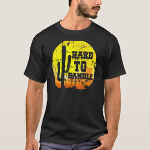 Schwierig Zu Handhaben Pflanzentöpfe Süßer Kaktus T-Shirt