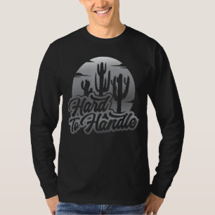 Schwierig Zu Handhaben Pflanzentöpfe Süßer Kaktus T-Shirt
