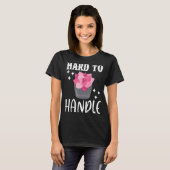Schwierig zu handhabender Kaktus Sukkulente Pflanz T-Shirt (Vorne ganz)
