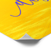 Schwierige Anführungswege Poster (Ecke)