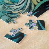 schwierige Apfelbaum bunt entspannen Augen Puzzle (Seite)