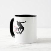 Schwierige Arbeit - so hart Skateboarder Classic Tasse (Vorderseite Links)