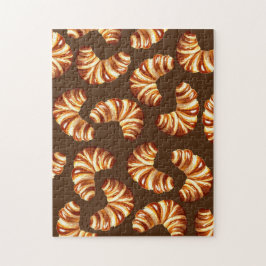 schwierige Croissants Puzzle