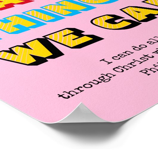 SCHWIERIGE DINGE, DIE WIR DEN Philippinen Christli Poster (Ecke)