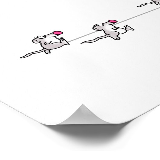 SCHWIERIGE DINGE von Sandra Boynton Poster (Ecke)