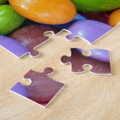 Schwierige, farbenfrohe Schokolade-Süßigkeiten Puzzle (Seite)