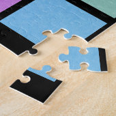 Schwierige Farbmischfarben Muster Puzzle (Seite)