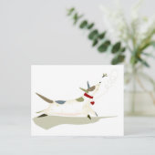 Schwierige Freundschaft Postkarte (Stehend Vorderseite)