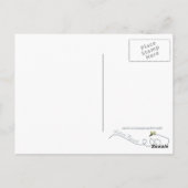 Schwierige Freundschaft Postkarte (Rückseite)
