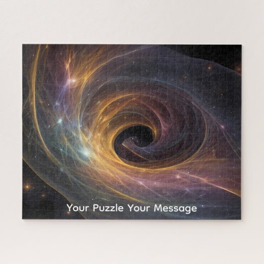Schwierige "Kosmische Wirbel" Puzzle (Horizontal)