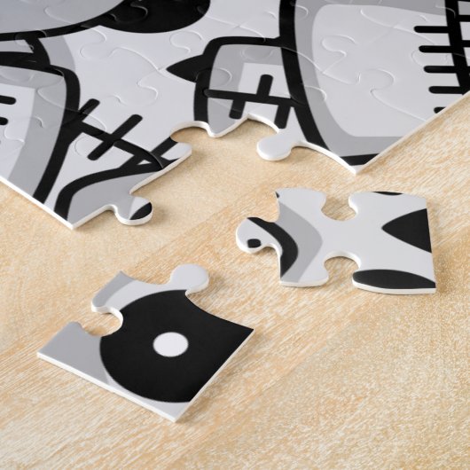 Schwierige Skulls Puzzle (Seite)