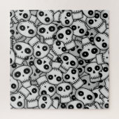 Schwierige Skulls Puzzle (Vertikal)