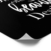 schwierige Straße führt oft zu einem schönen Ziel Poster (Ecke)