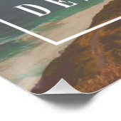 Schwierige Straßen führen zu schönen Destinationen Poster (Ecke)