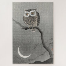 Schwierige Vintage Ohreneule Kunst 1000 Teile