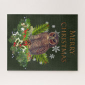 Schwierige Weihnachtsschüssel mit Urlaubsatmosphär Puzzle (Horizontal)