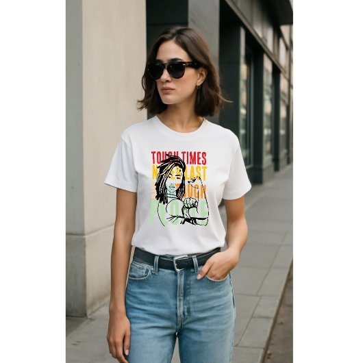 schwierige Zeiten, die nie überdauern, aber harte  T-Shirt