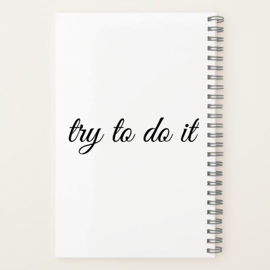 Schwierige Zeiten machen Männer. Notizblock (Rückseite)