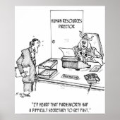 Schwieriger Minister Poster (Vorne)