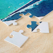 Schwieriges Aquamarines Puzzle (Seite)