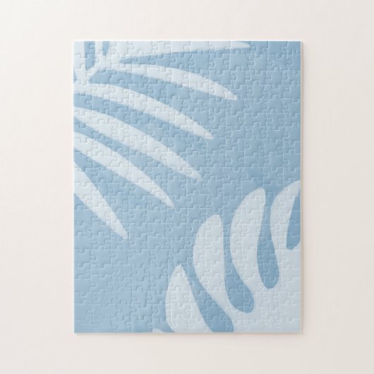 Schwieriges Blue Summer Song tropisches Puzzle (Vertikal)