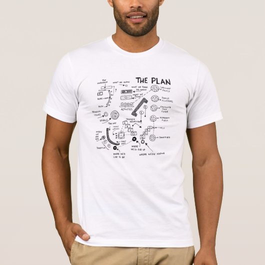 Schwieriges Diagramm - der Plan T-Shirt (Vorderseite)