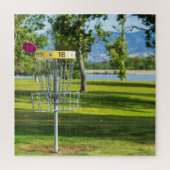 Schwieriges Disk Golf Puzzle (Vertikal)