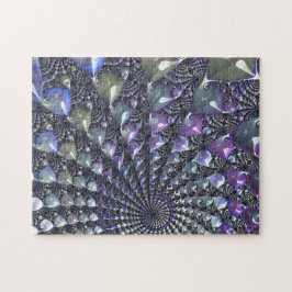 Schwieriges Fraktalpuzzlespiel Puzzle