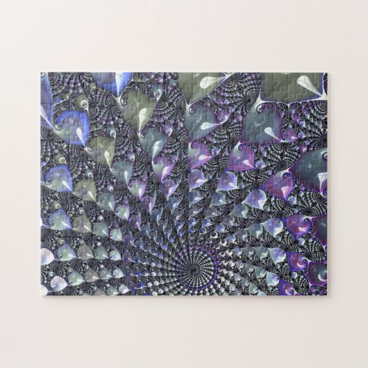 Schwieriges Fraktalpuzzlespiel Puzzle (Horizontal)