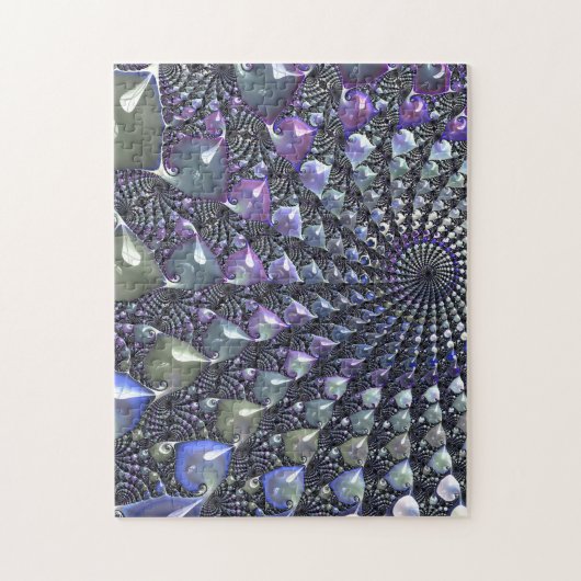 Schwieriges Fraktalpuzzlespiel Puzzle (Vertikal)