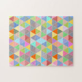 Schwieriges geometrisches Dreieck-Puzzle 252 pc Puzzle (Horizontal)