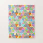 Schwieriges geometrisches Dreieck-Puzzle 252 pc Puzzle (Vertikal)