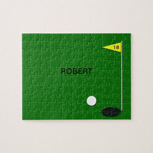 Schwieriges Golf-Puzzle Puzzle (Horizontal)