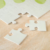 Schwieriges Green Love Bird Tropical Puzzle (Seite)