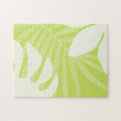 Schwieriges Green Love Bird Tropical Puzzle (Horizontal)