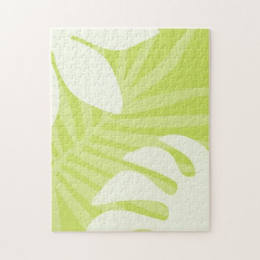 Schwieriges Green Love Bird Tropical Puzzle (Vertikal)