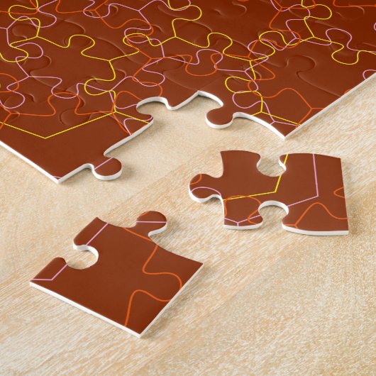 Schwieriges Jigsaws im Puzzle (Seite)