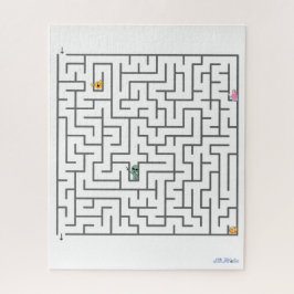 schwieriges Labyrinth-Rätsel Puzzle