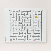 schwieriges Labyrinth-Rätsel Puzzle (Horizontal)