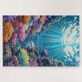 Schwieriges Landschaftliches Korallenriff Puzzle (Horizontal)