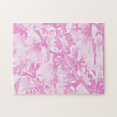 Schwieriges Pink Cherry Blossom Puzzle (Horizontal)