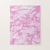 Schwieriges Pink Cherry Blossom Puzzle (Vertikal)